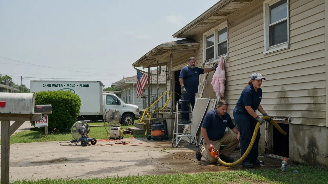 Water Damage Repair in Ashmore, IL near me